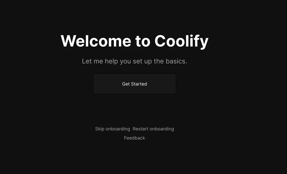 Onboarding Step 1